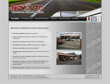 Tablet Screenshot of novautosoncini.it